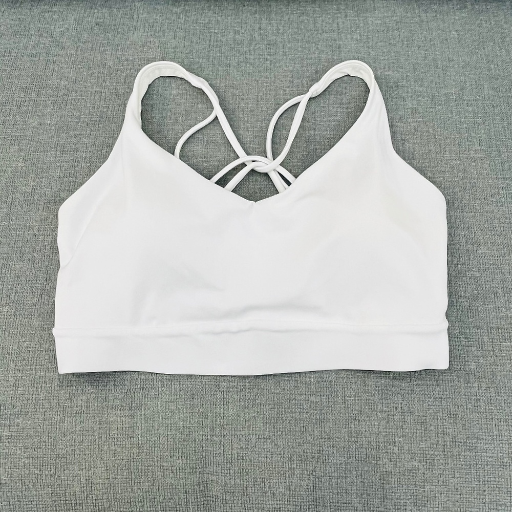 Athleta Solace Bra White Size M